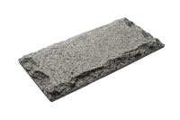 Темно-серая Гранитная плитка Dark Grey, Mushroom под скалу колотая купить в  Элисте